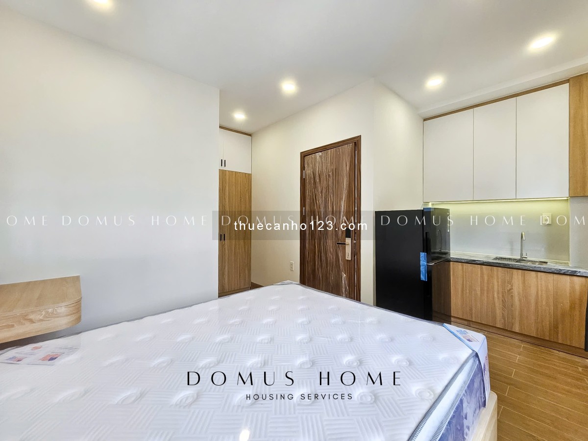 Studio ban công, full nội thất, máy giặt riêng đầy đủ tiện nghi 