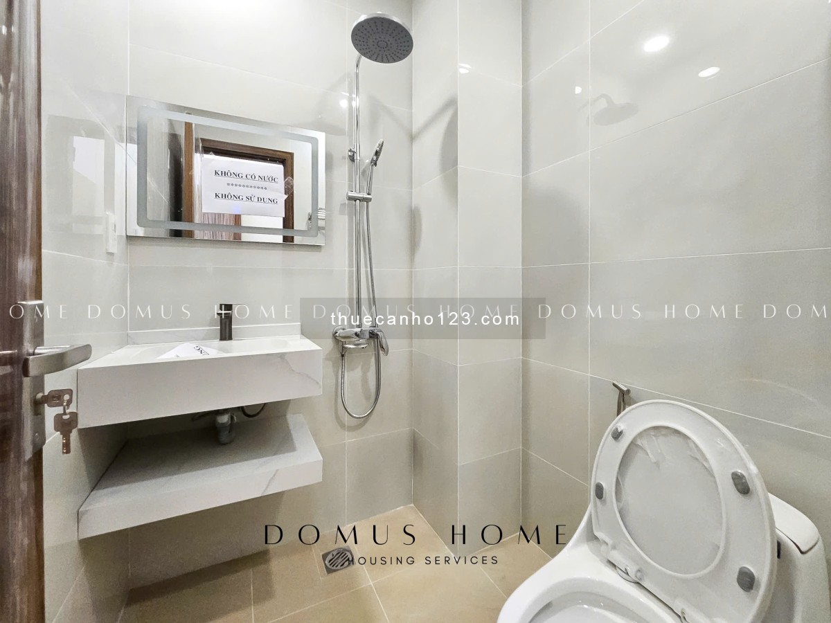 Studio ban công, full nội thất, máy giặt riêng đầy đủ tiện nghi 