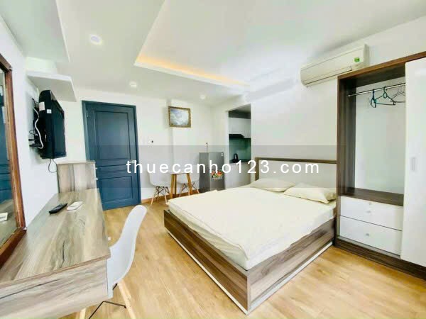 Cho thuê studio ban công, máy giặt riêng, gần Đh Rmit, Đh Tôn Đức Thắng, Lotte Q7,...