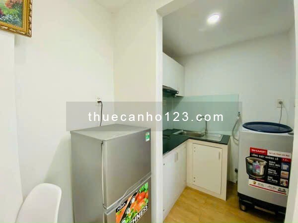 Cho thuê studio ban công, máy giặt riêng, gần Đh Rmit, Đh Tôn Đức Thắng, Lotte Q7,...