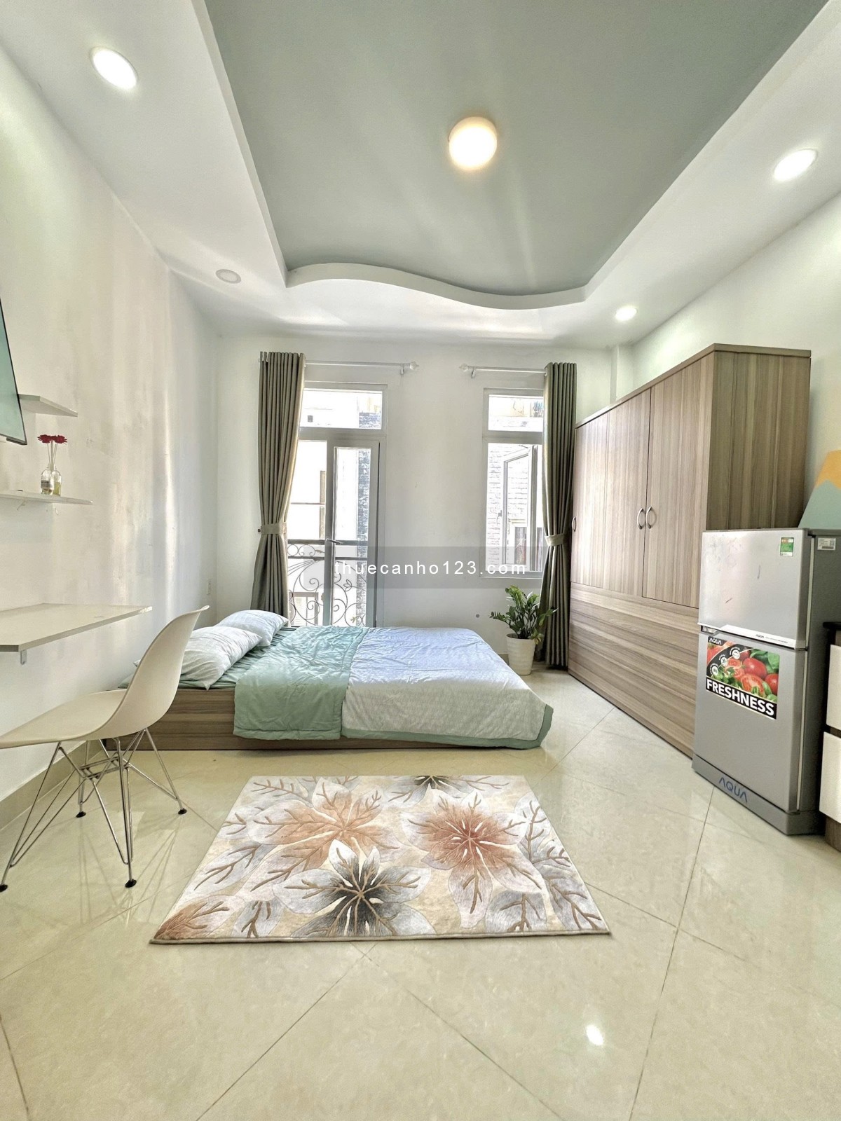 Căn hộ siêu đẹp, cửa sổ trời – Full nội thất cao cấp – Ngay trung tâm CMT8, Quận Tân Bình