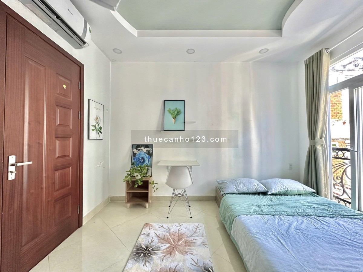 Căn hộ siêu đẹp, cửa sổ trời – Full nội thất cao cấp – Ngay trung tâm CMT8, Quận Tân Bình