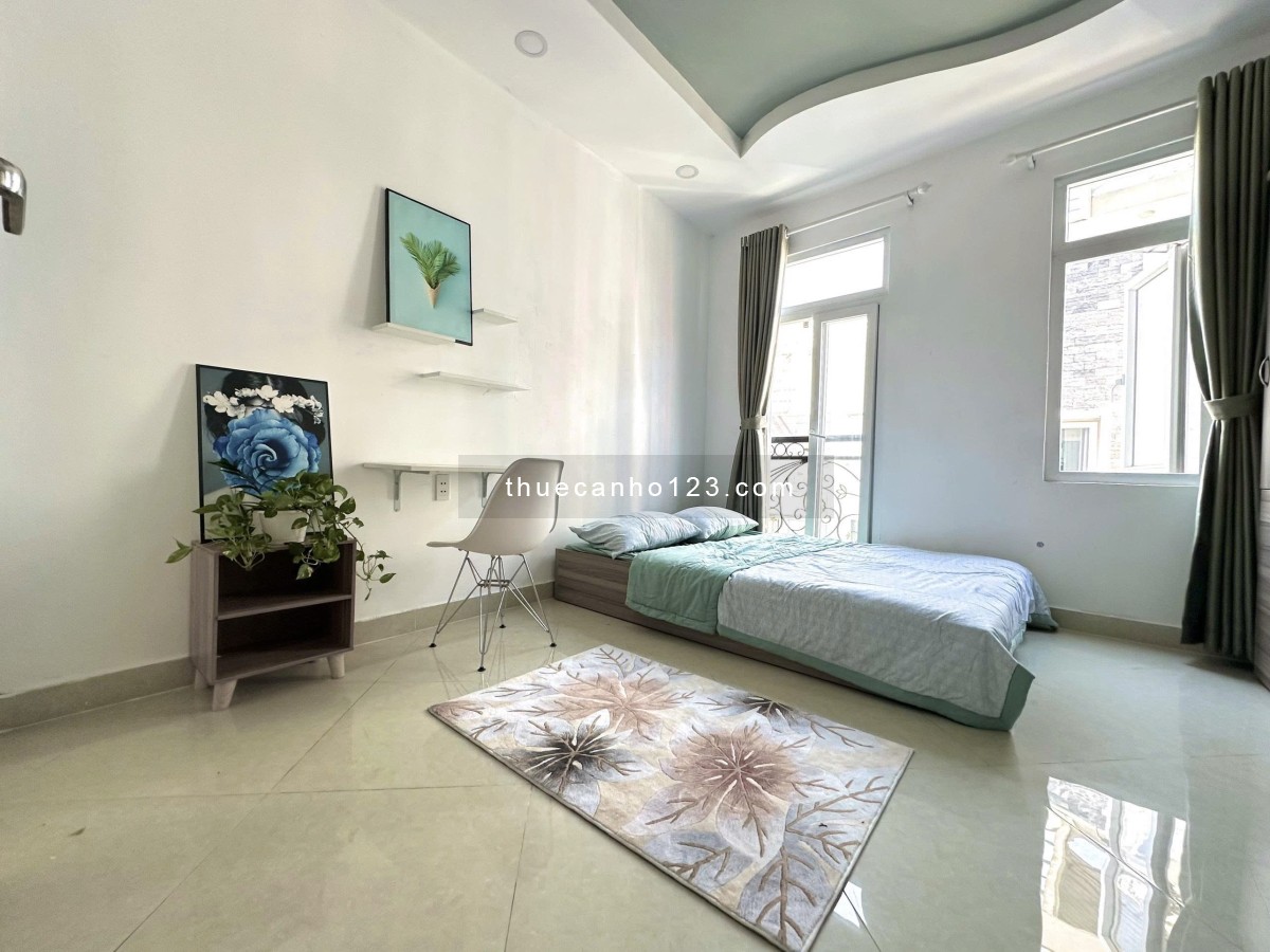 Căn hộ siêu đẹp, cửa sổ trời – Full nội thất cao cấp – Ngay trung tâm CMT8, Quận Tân Bình