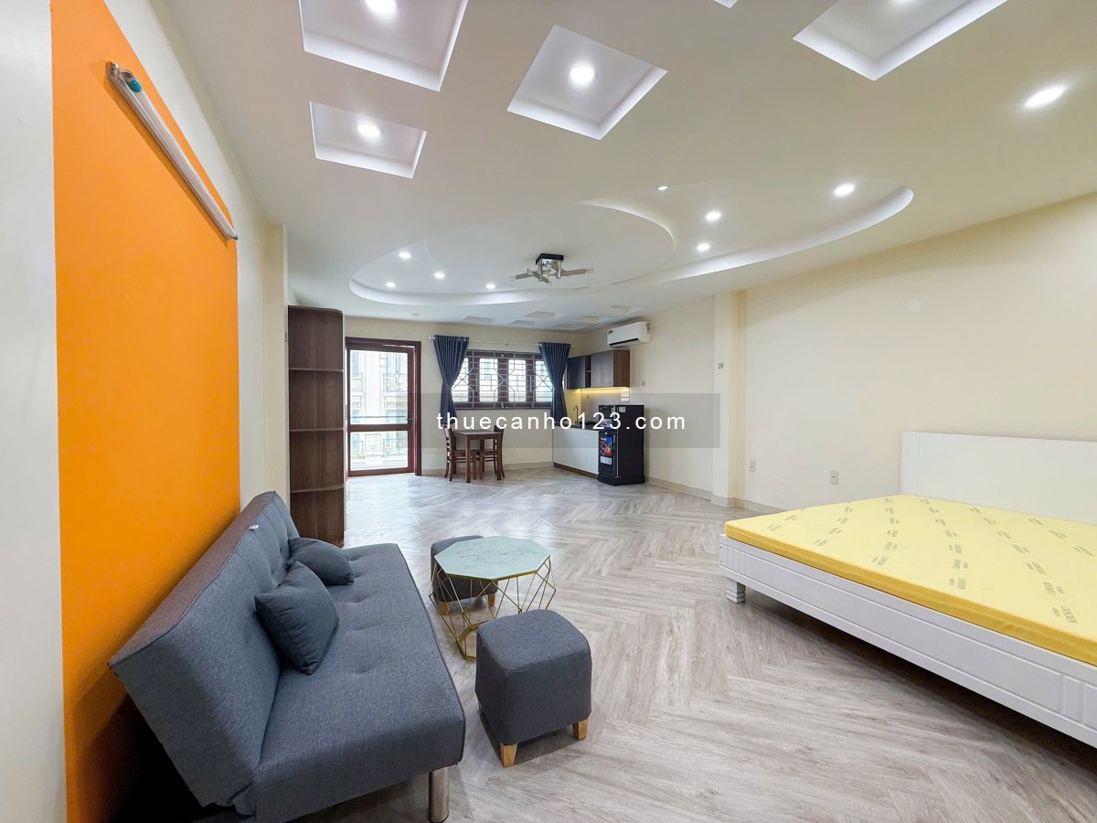 Cho thuê căn hộ Studio Ban công ngay khu Trung Sơn gần ĐH Tôn Đức Thắng, RMIT, vòng xoay Trung Sơn