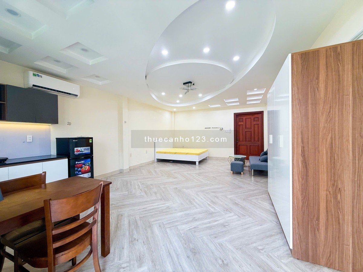 Cho thuê căn hộ Studio Ban công ngay khu Trung Sơn gần ĐH Tôn Đức Thắng, RMIT, vòng xoay Trung Sơn