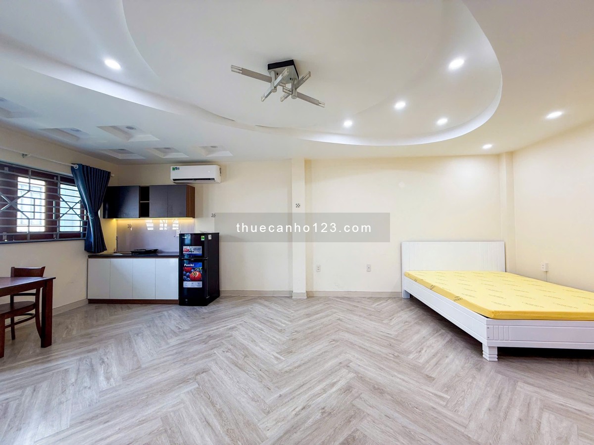 Cho thuê căn hộ Studio Ban công ngay khu Trung Sơn gần ĐH Tôn Đức Thắng, RMIT, vòng xoay Trung Sơn