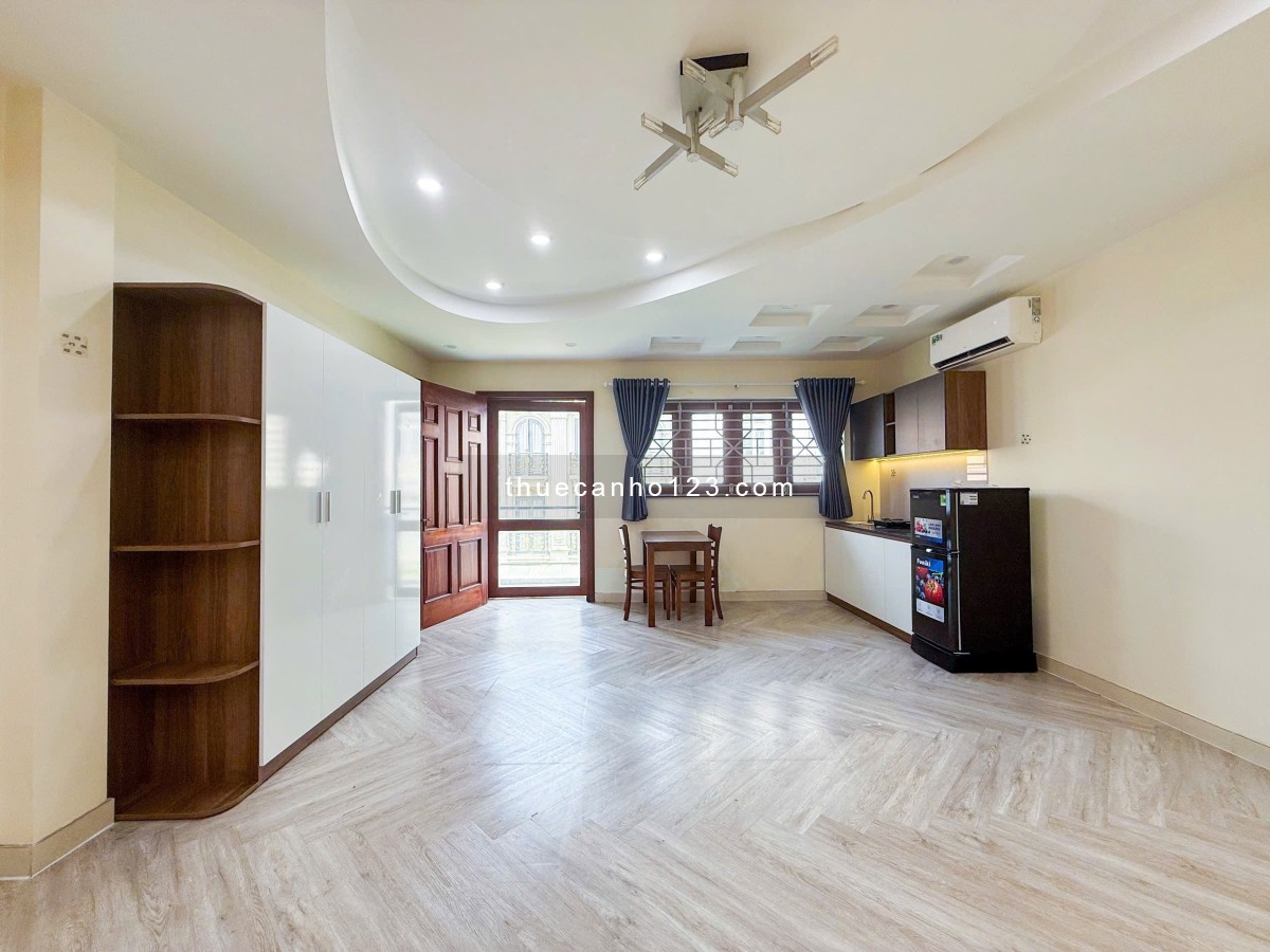 Cho thuê căn hộ Studio Ban công ngay khu Trung Sơn gần ĐH Tôn Đức Thắng, RMIT, vòng xoay Trung Sơn