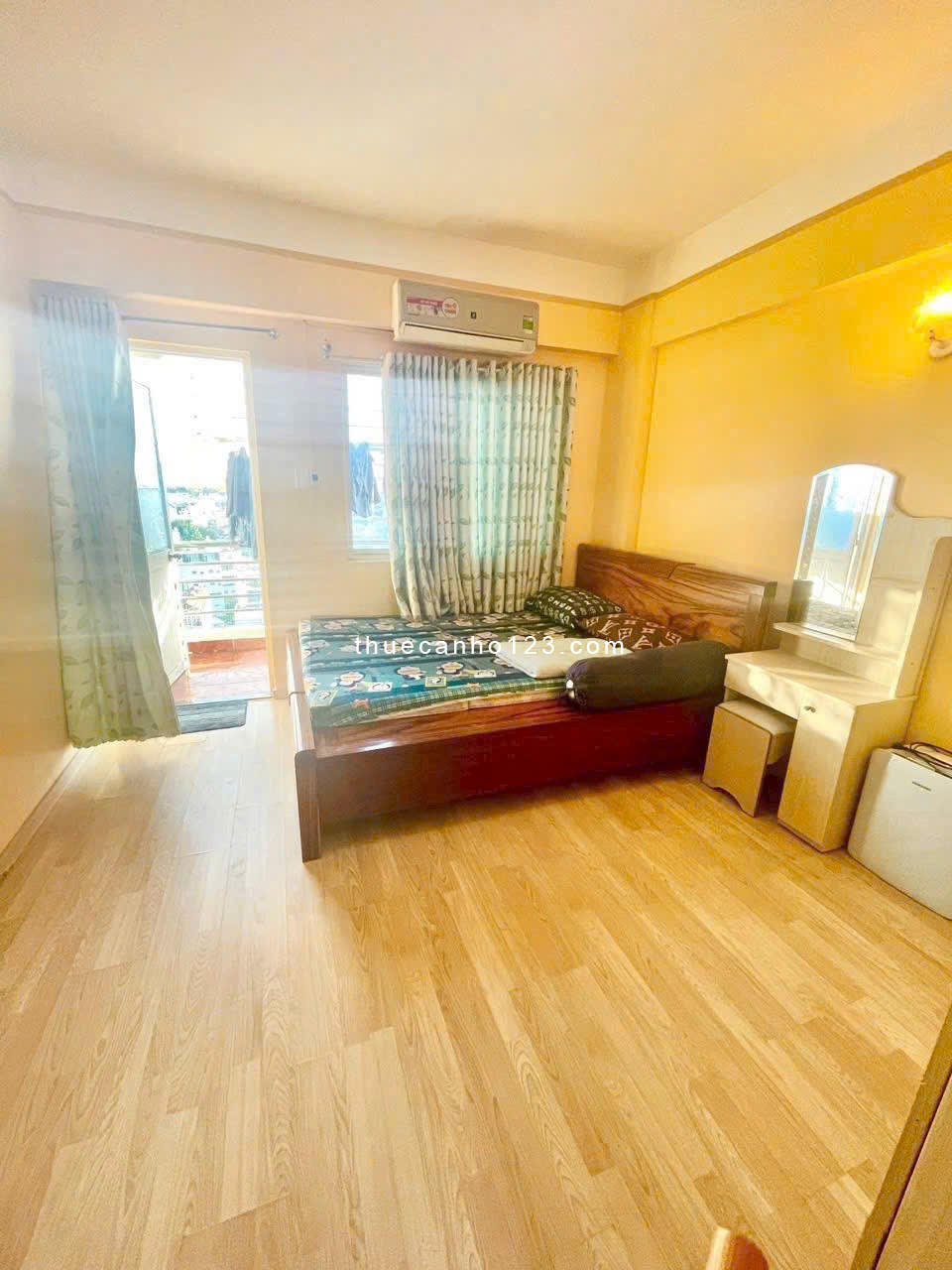 Chung cư Thái An, Nguyễn Văn Quá, Q12: 50m2, 1p ngủ, ban công, 5tr/th