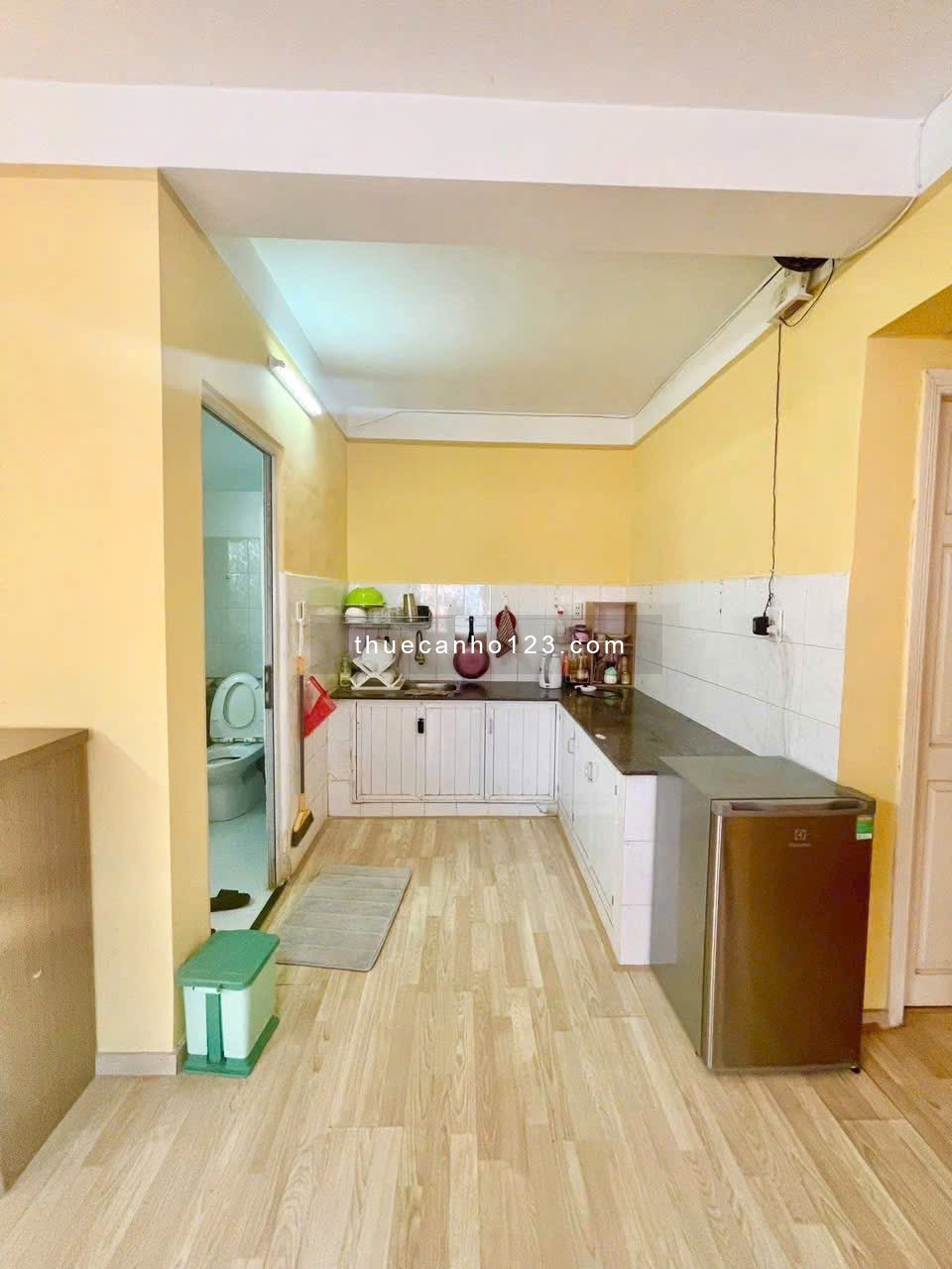 Chung cư Thái An, Nguyễn Văn Quá, Q12: 50m2, 1p ngủ, ban công, 5tr/th