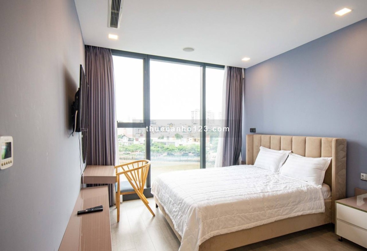 Thuê Vinhomes Golden River 3PN 2WC view kênh Thị Nghè cầu Ba Son gần Landmark Bitexco Thảo Cầm Viên