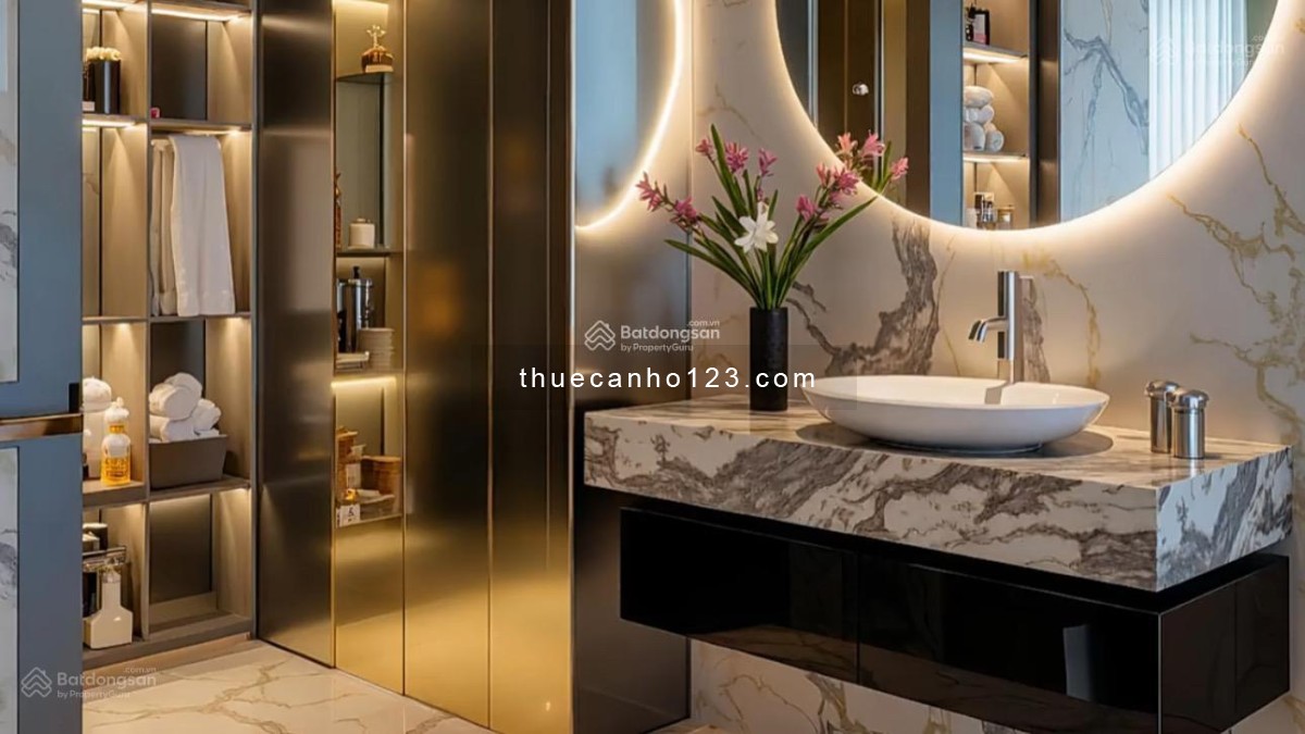 Cho thuê căn hộ tại Botanic Towers, DT: 113m2, 3PN, 2WC, giá tốt chir 17 triệu. LH: 0933 813 383 ĐỨC