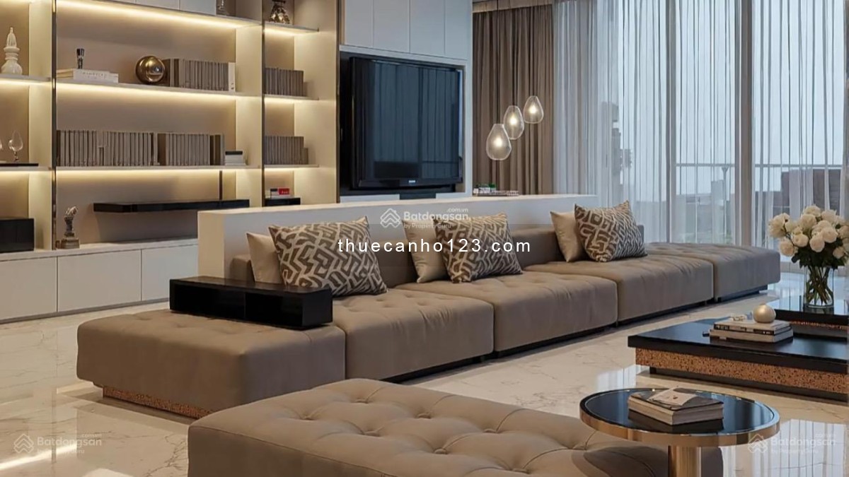 Cho thuê căn hộ tại Botanic Towers, DT: 113m2, 3PN, 2WC, giá tốt chir 17 triệu. LH: 0933 813 383 ĐỨC