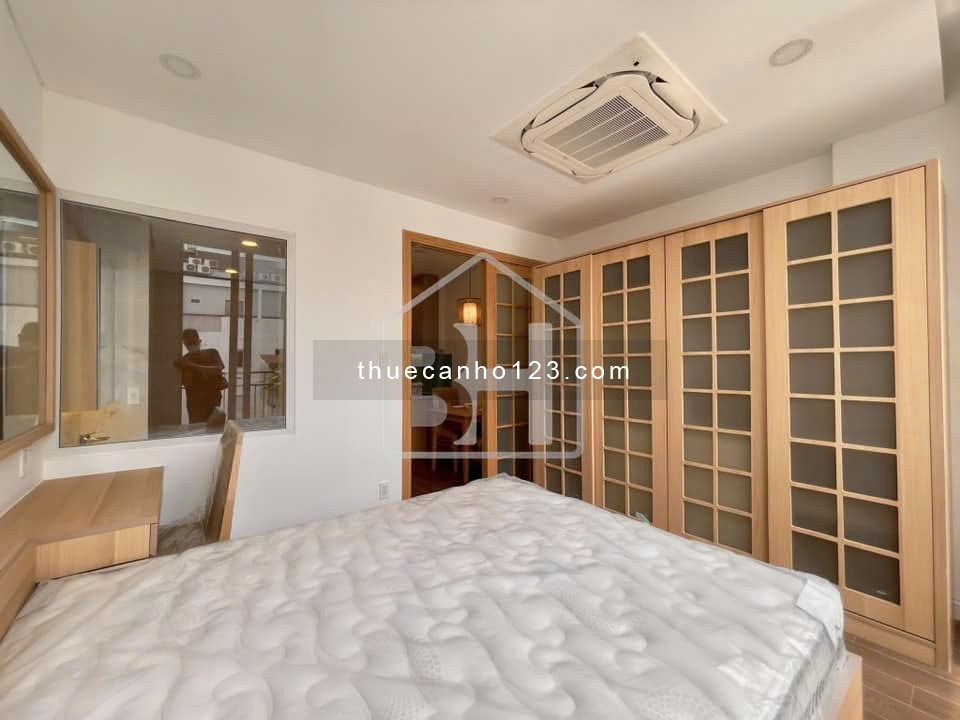 1PN style Nhật Bản, thang máy- bảo vệ 24/7- hầm xe Hai Bà Trưng Quận 3 gần nhà thờ Tân Định Quận 1