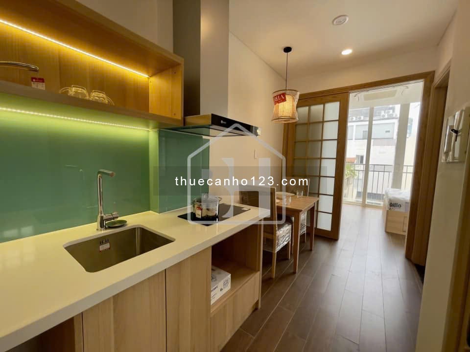 1PN style Nhật Bản, thang máy- bảo vệ 24/7- hầm xe Hai Bà Trưng Quận 3 gần nhà thờ Tân Định Quận 1