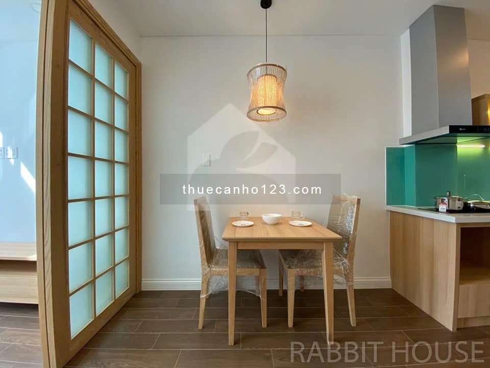 1PN style Nhật Bản, thang máy- bảo vệ 24/7- hầm xe Hai Bà Trưng Quận 3 gần nhà thờ Tân Định Quận 1