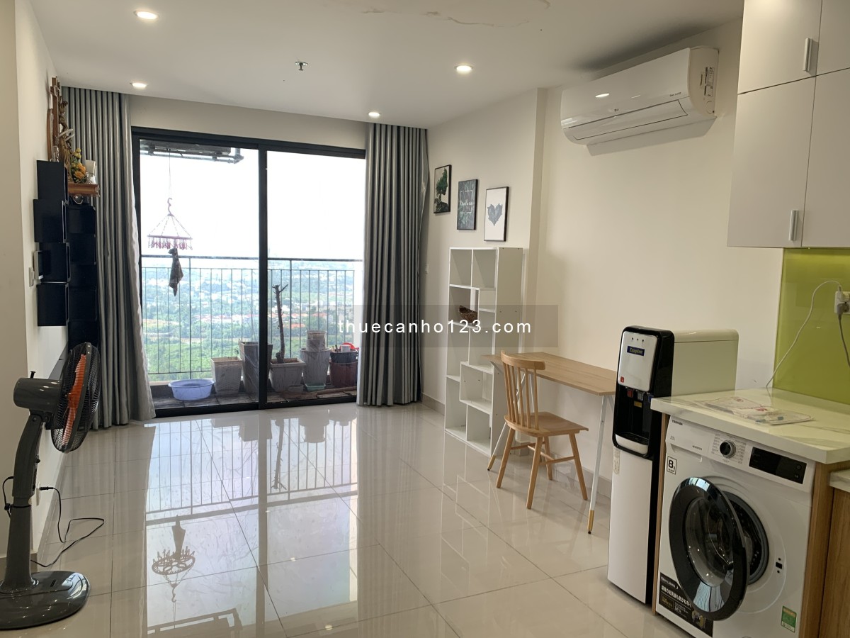 Cho thuê 1pn+, nhà đẹp, diện tích 47m2, full nội thất. View sông, tòa S5.01-T35, giá tốt 7 triệu