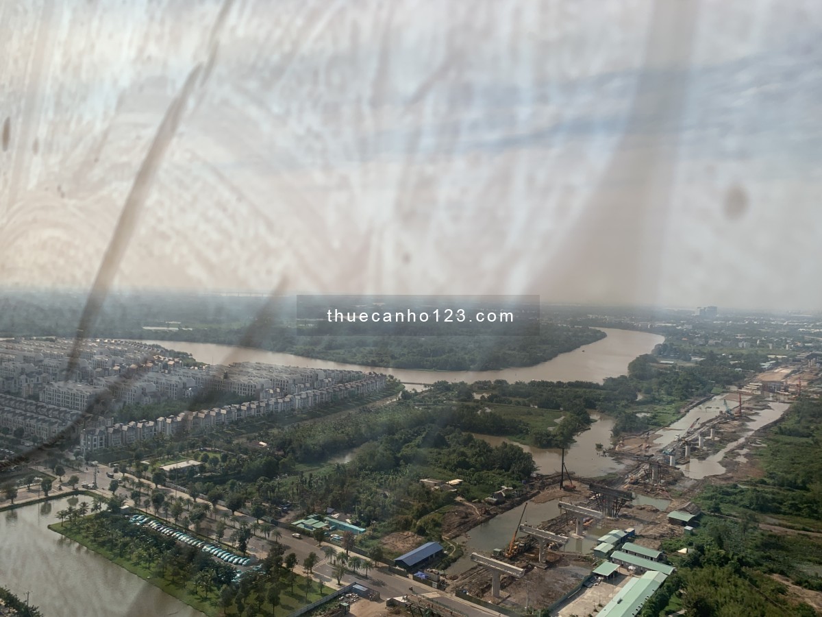 Cho thuê 1pn+, nhà đẹp, diện tích 47m2, full nội thất. View sông, tòa S5.01-T35, giá tốt 7 triệu