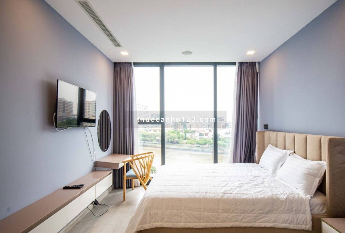 Thuê Vinhomes Golden River 3PN 2WC view kênh Thị Nghè cầu Ba Son gần Landmark Bitexco Thảo Cầm Viên