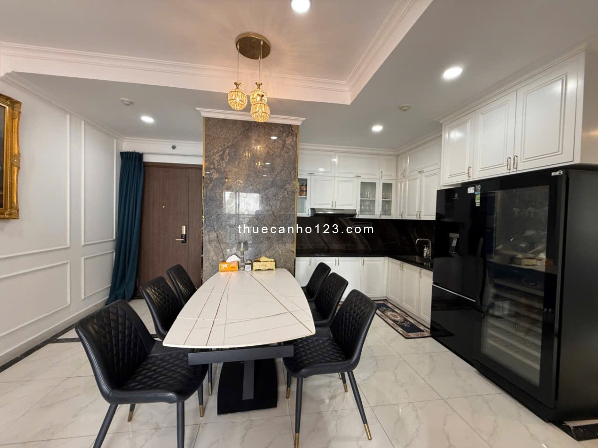 Saigon Royal 2PN view sông Sài Gòn Full nội thất cao cấp tại Bến Vân Đồn Q4 gần Bitexco Takashimaya