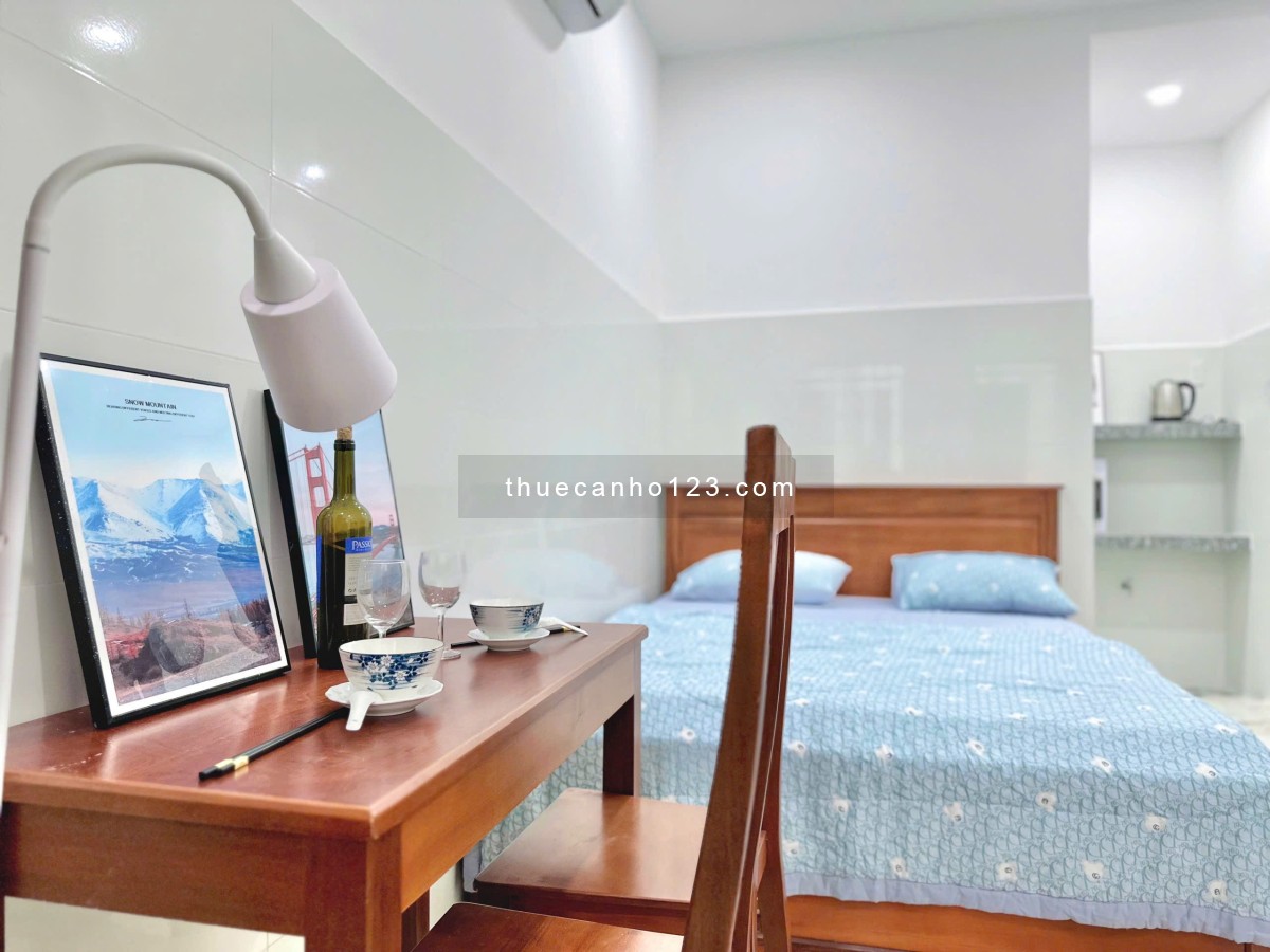 Cho thuê căn hộ Studio Cửa sổ Q8 gần cầu chữ Y, cầu Nguyễn Văn Cừ, chợ Rạch Ông, Parc Mall