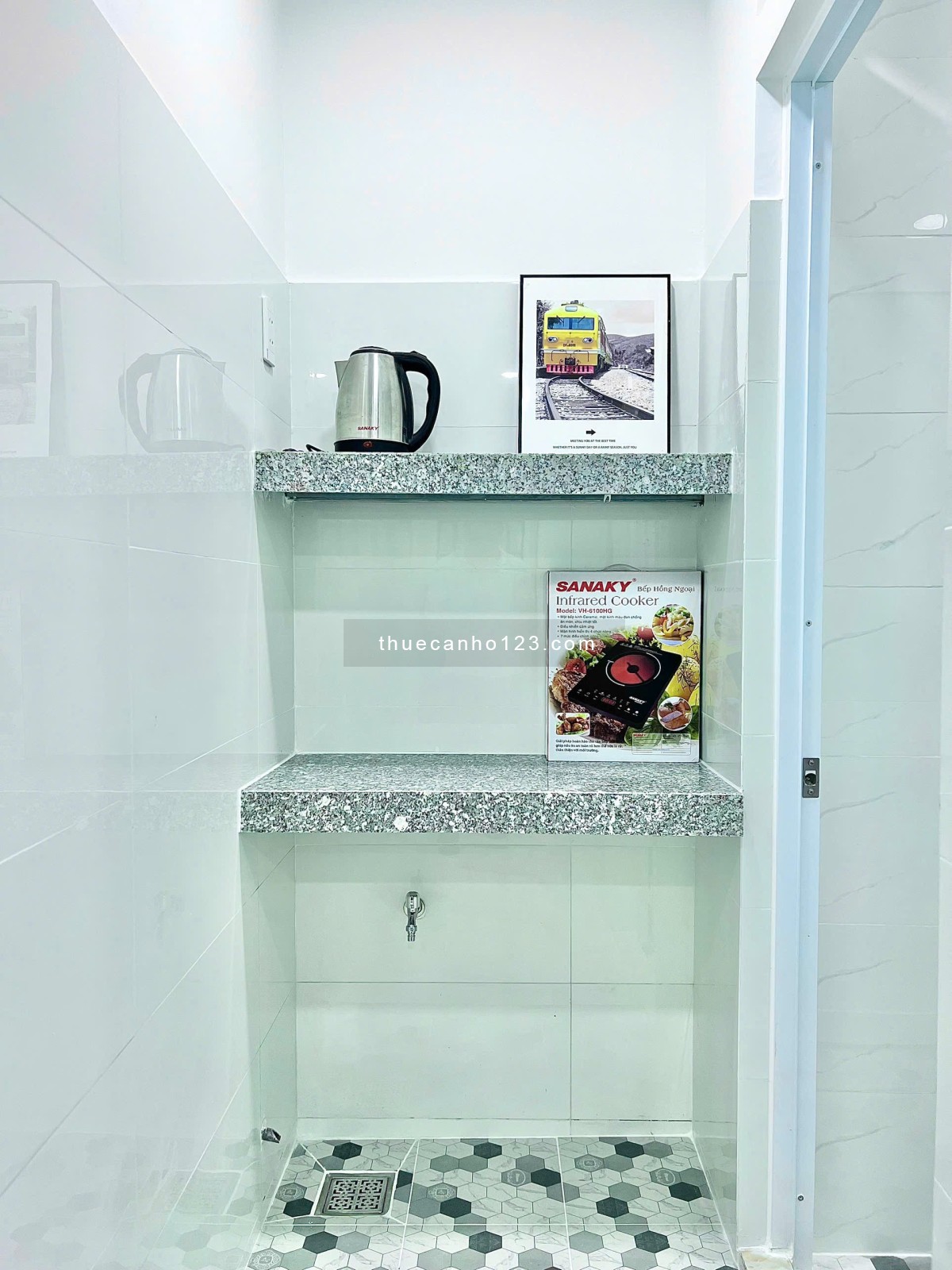 Cho thuê căn hộ Studio Cửa sổ Q8 gần cầu chữ Y, cầu Nguyễn Văn Cừ, chợ Rạch Ông, Parc Mall