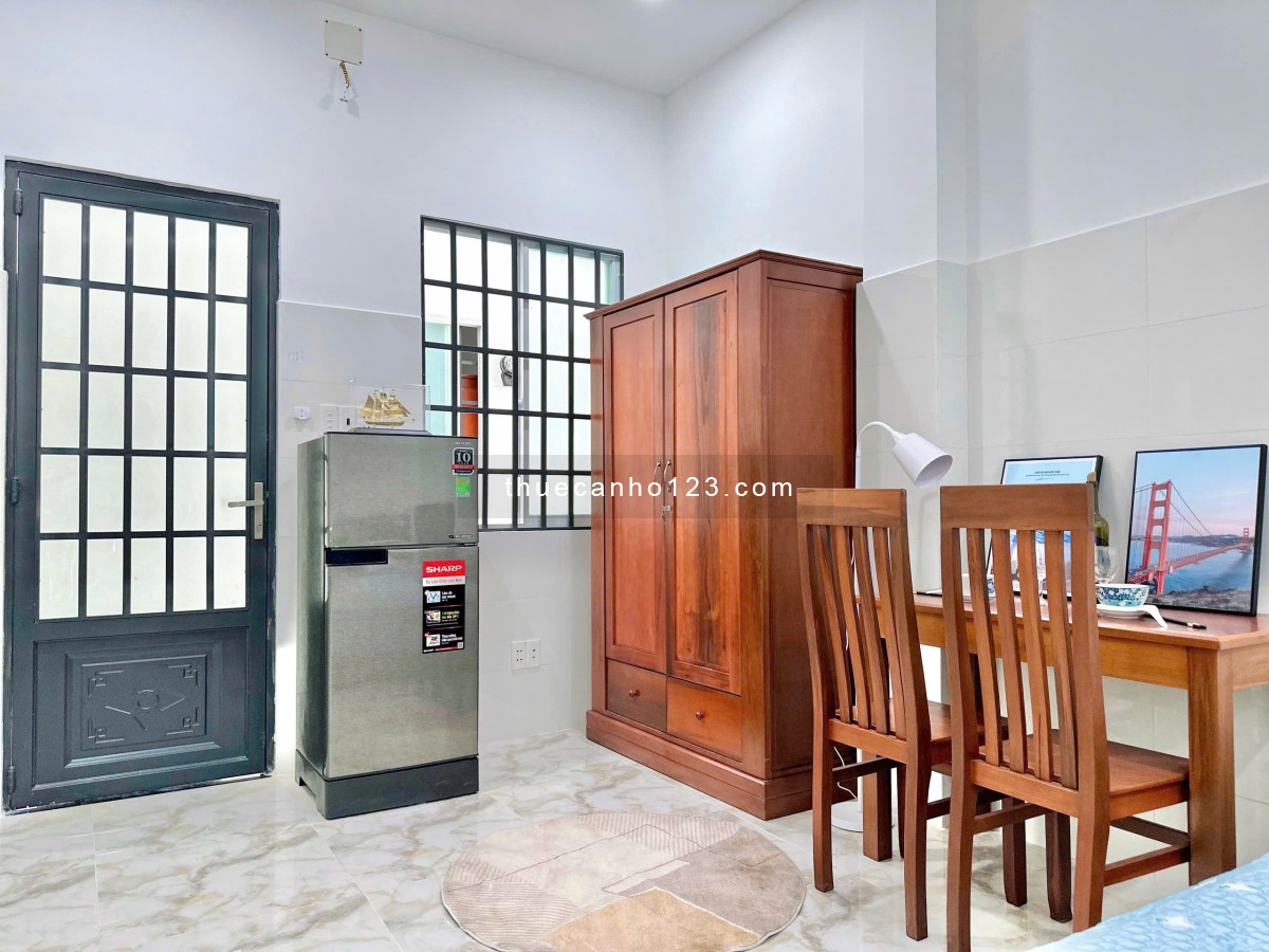 Cho thuê căn hộ Studio Cửa sổ Q8 gần cầu chữ Y, cầu Nguyễn Văn Cừ, chợ Rạch Ông, Parc Mall