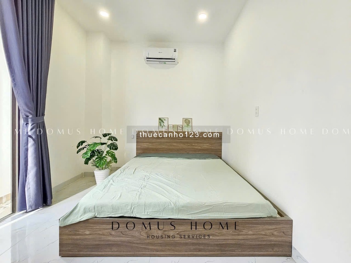 Cho thuê căn hộ Studio Ban công Q4 gần ĐH Luật, ĐH Nguyễn Tất Thành, cầu Kênh Tẻ, cầu Khánh Hội