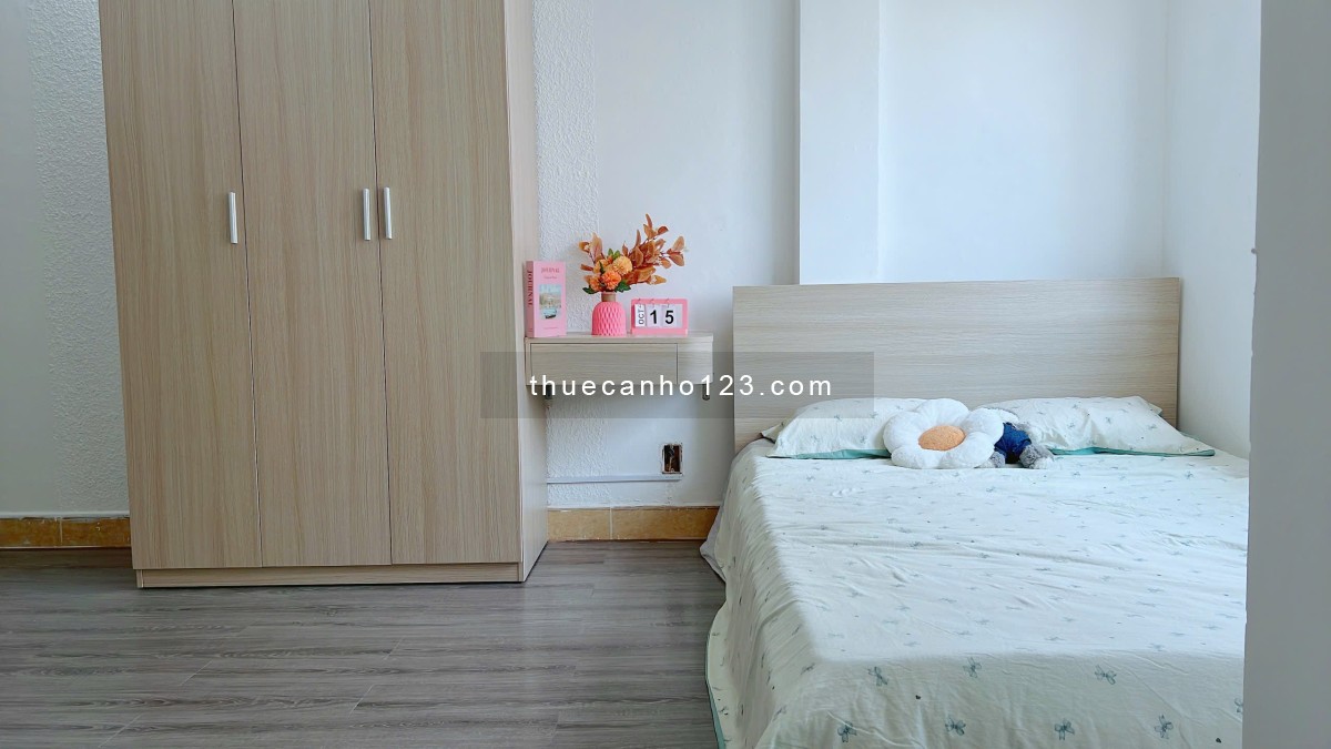 Cho thuê căn hộ Studio Ban công MỚI KENG Q4 gần cầu Ông Lãnh, cầu Calmette, cầu Kênh Tẻ