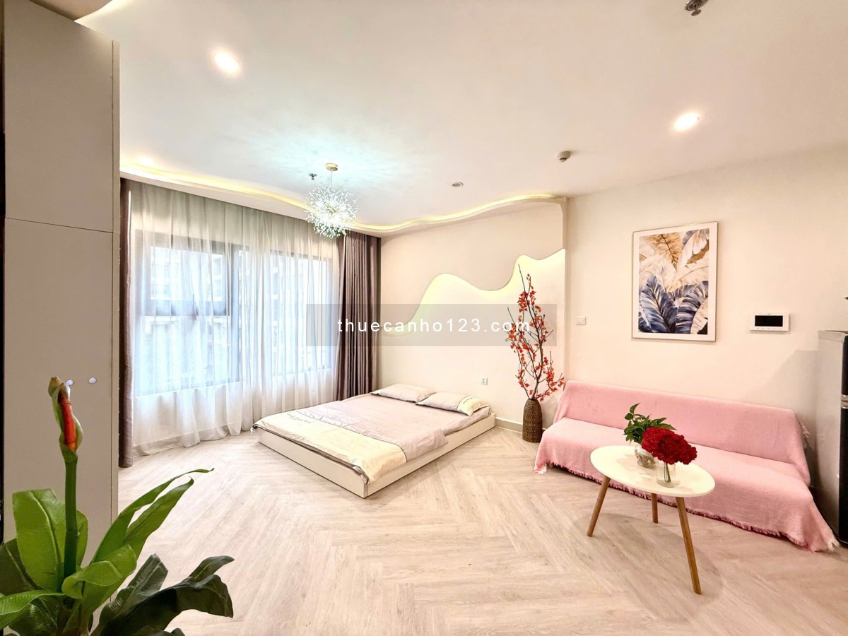 Cho thuê căn studio full đồ đẹp – Vào ở ngay, căn rộng, giá siêu tốt – Vinhomes Ocean Park