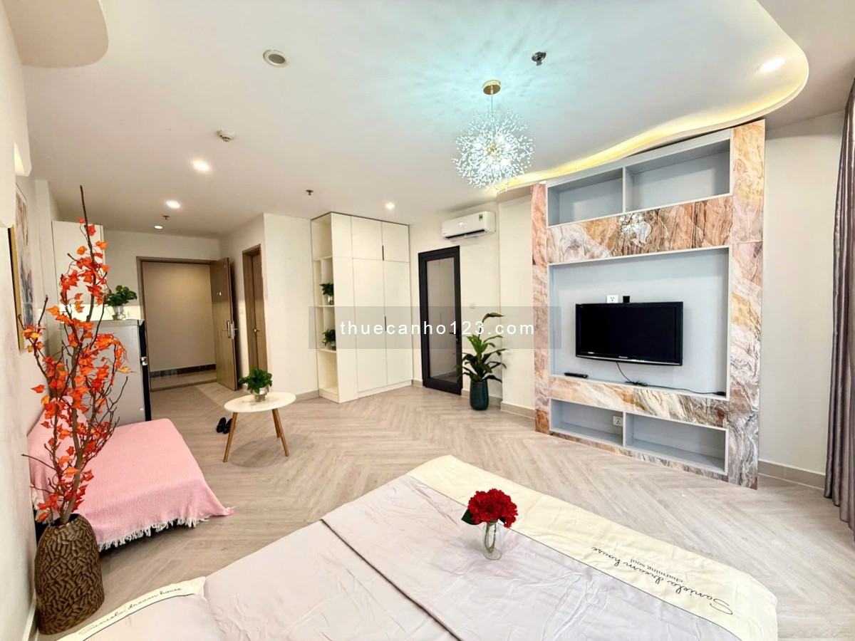 Cho thuê căn studio full đồ đẹp – Vào ở ngay, căn rộng, giá siêu tốt – Vinhomes Ocean Park