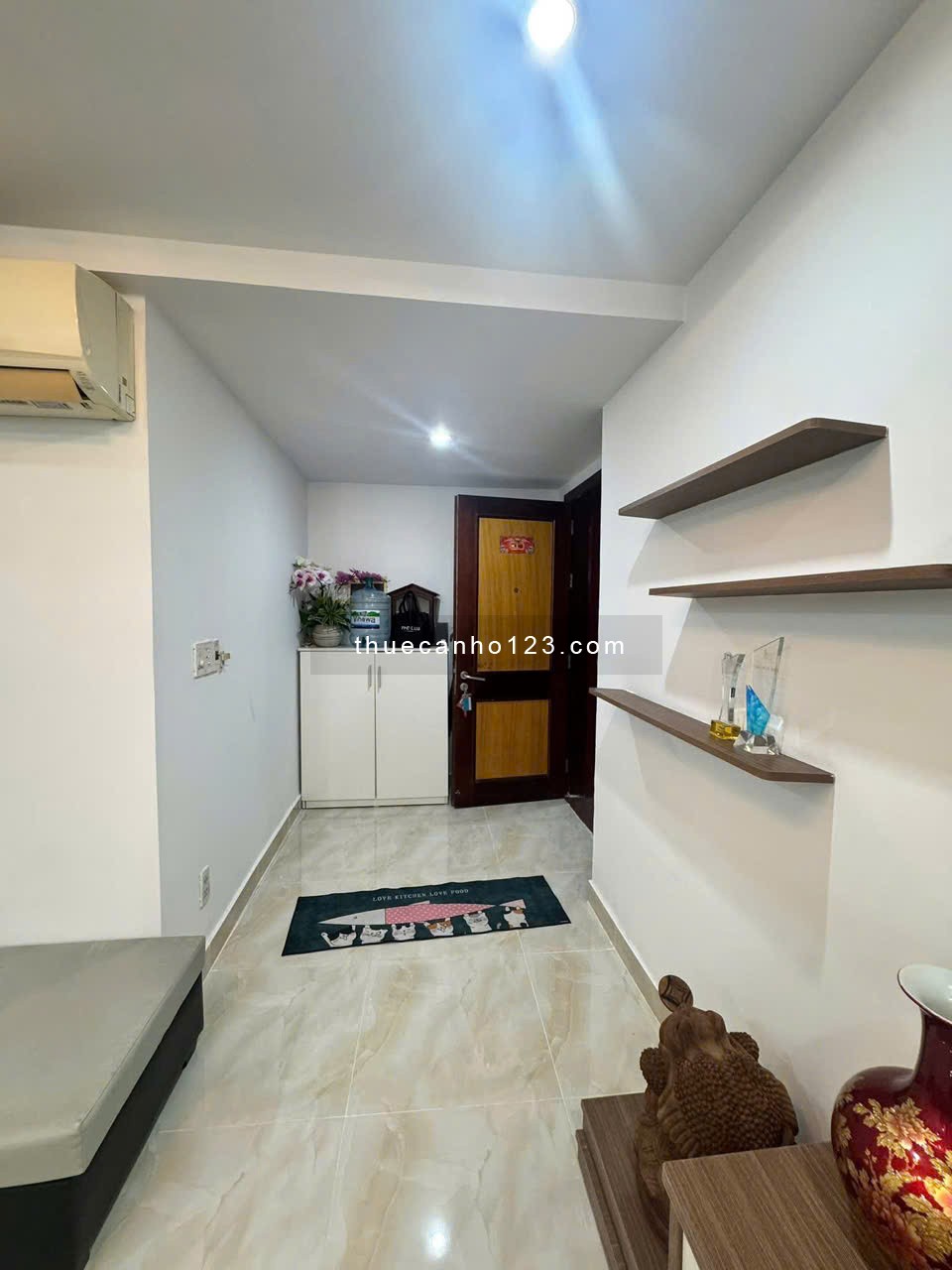 Chung cư Phúc Yên, Phan Huy Ích, TB: 86m2, 2p ngủ, full nội thất, 9tr/th