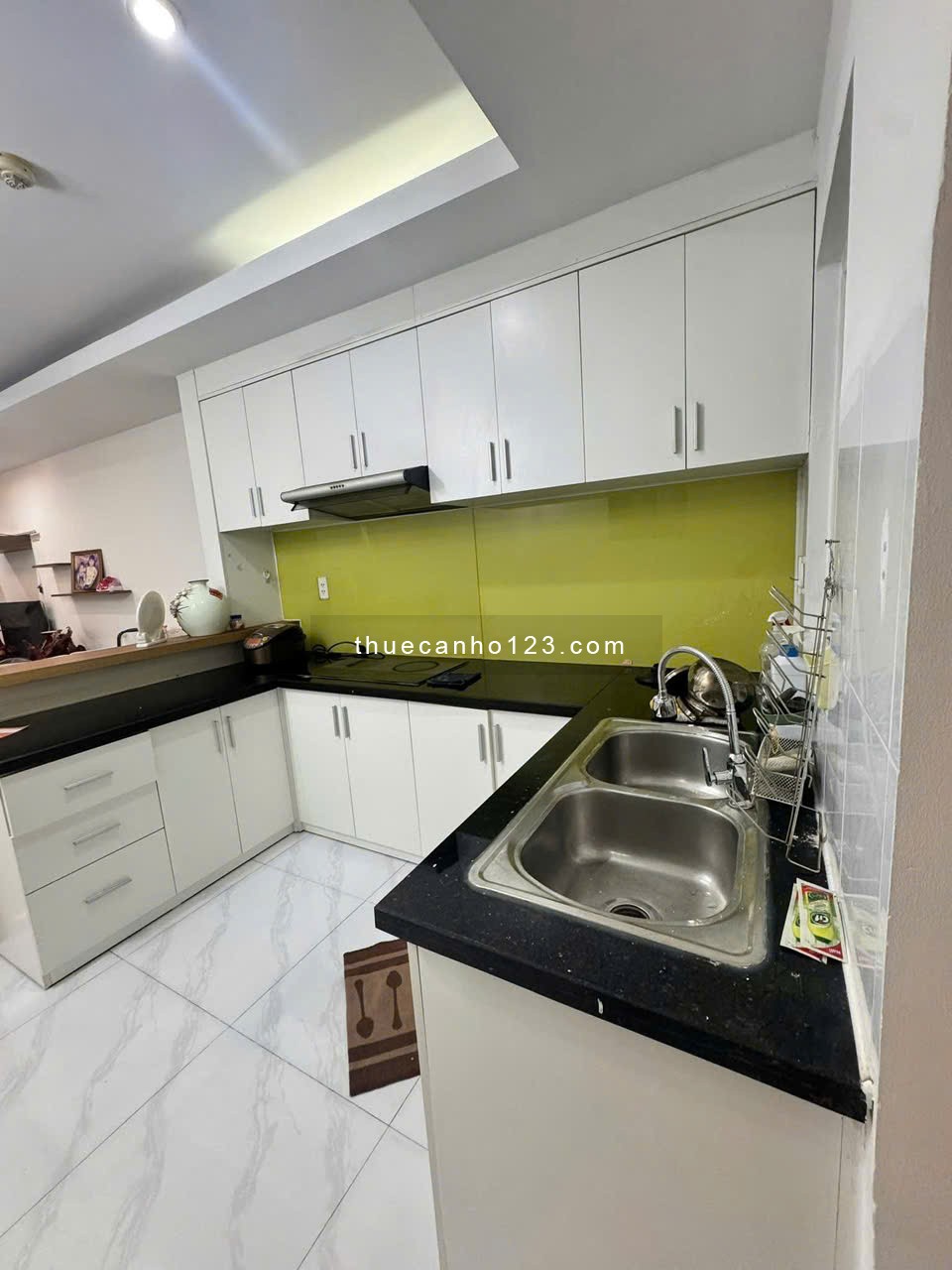 Chung cư Phúc Yên, Phan Huy Ích, TB: 86m2, 2p ngủ, full nội thất, 9tr/th