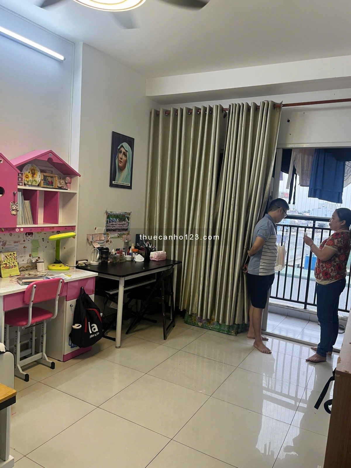 10tr/tháng, C/c Screc, Nội thất, 1PN, 1WC, 56m2, Trường Sa, Quận 3.