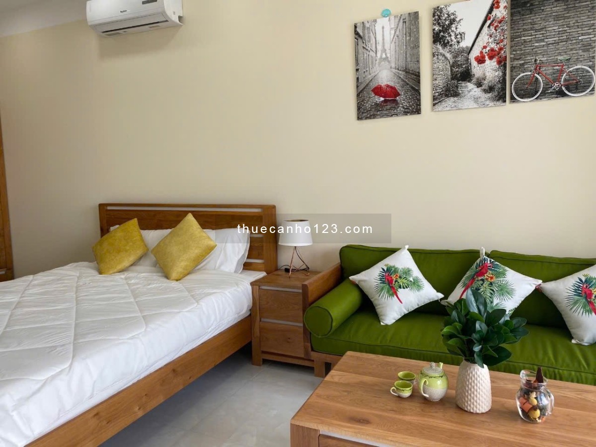 Thuê Millennium Studio view sông tại Bến Vân Đồn Q4 full nt gần Q1 Bitexco Nguyễn Huệ Takashimaya