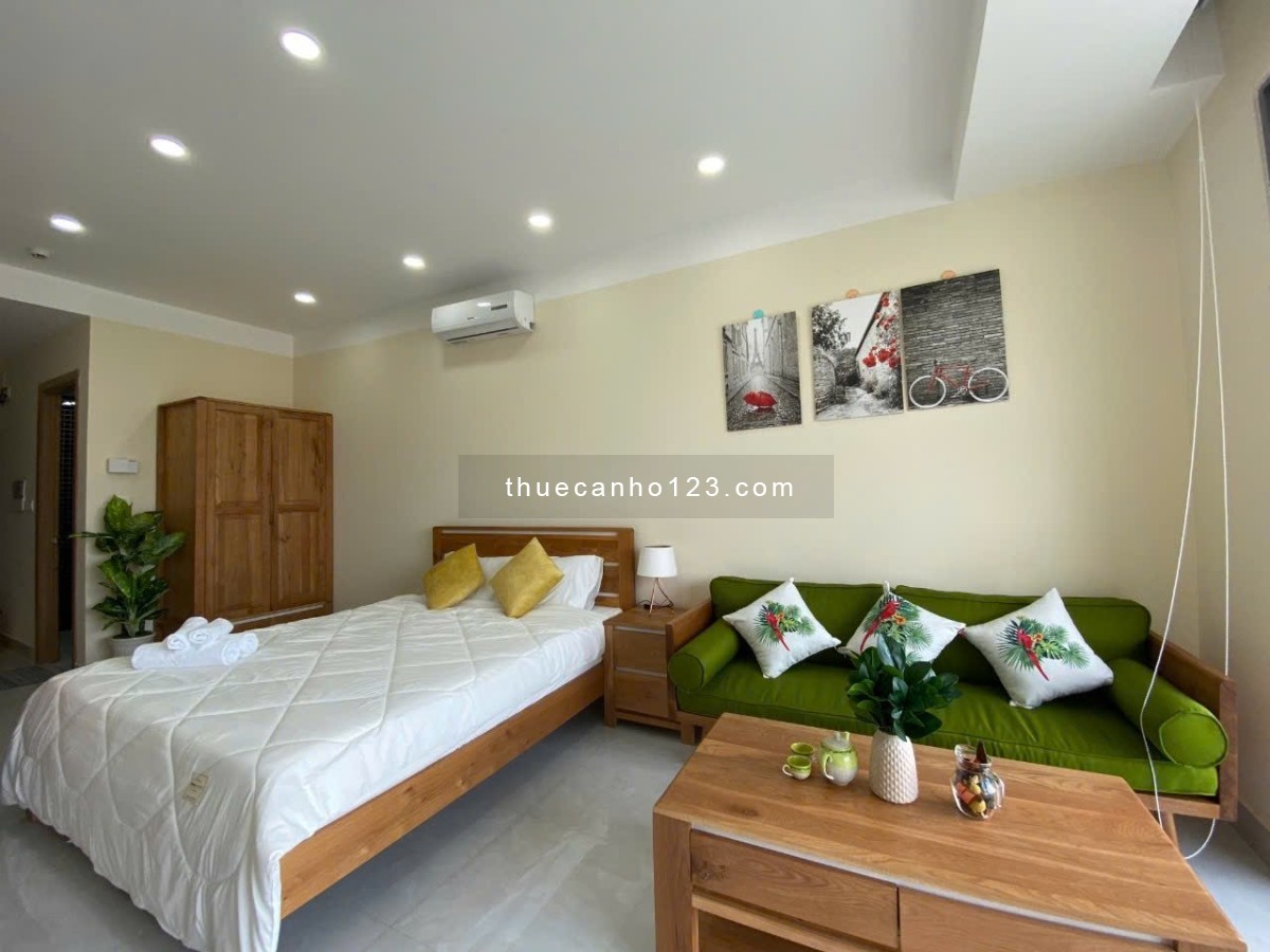 Thuê Millennium Studio view sông tại Bến Vân Đồn Q4 full nt gần Q1 Bitexco Nguyễn Huệ Takashimaya