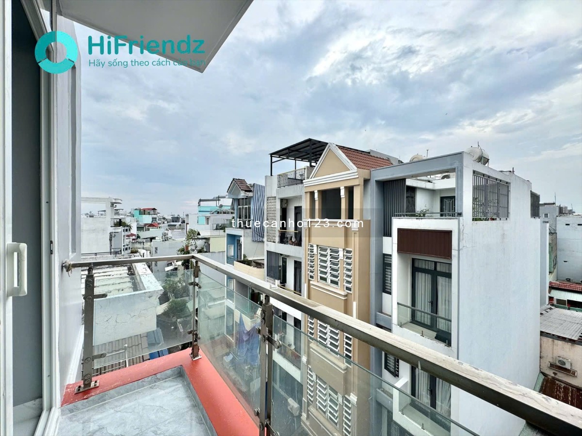 Cho thuê studio ban công, máy giặt riêng Q8 - gần Parcmall, cầu chữ Y, cầu Nguyễn Văn Cừ, chợ Rạch Ô