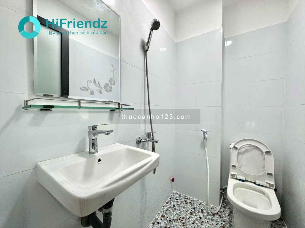 Cho thuê studio ban công, máy giặt riêng Q8 - gần Parcmall, cầu chữ Y, cầu Nguyễn Văn Cừ, chợ Rạch Ô