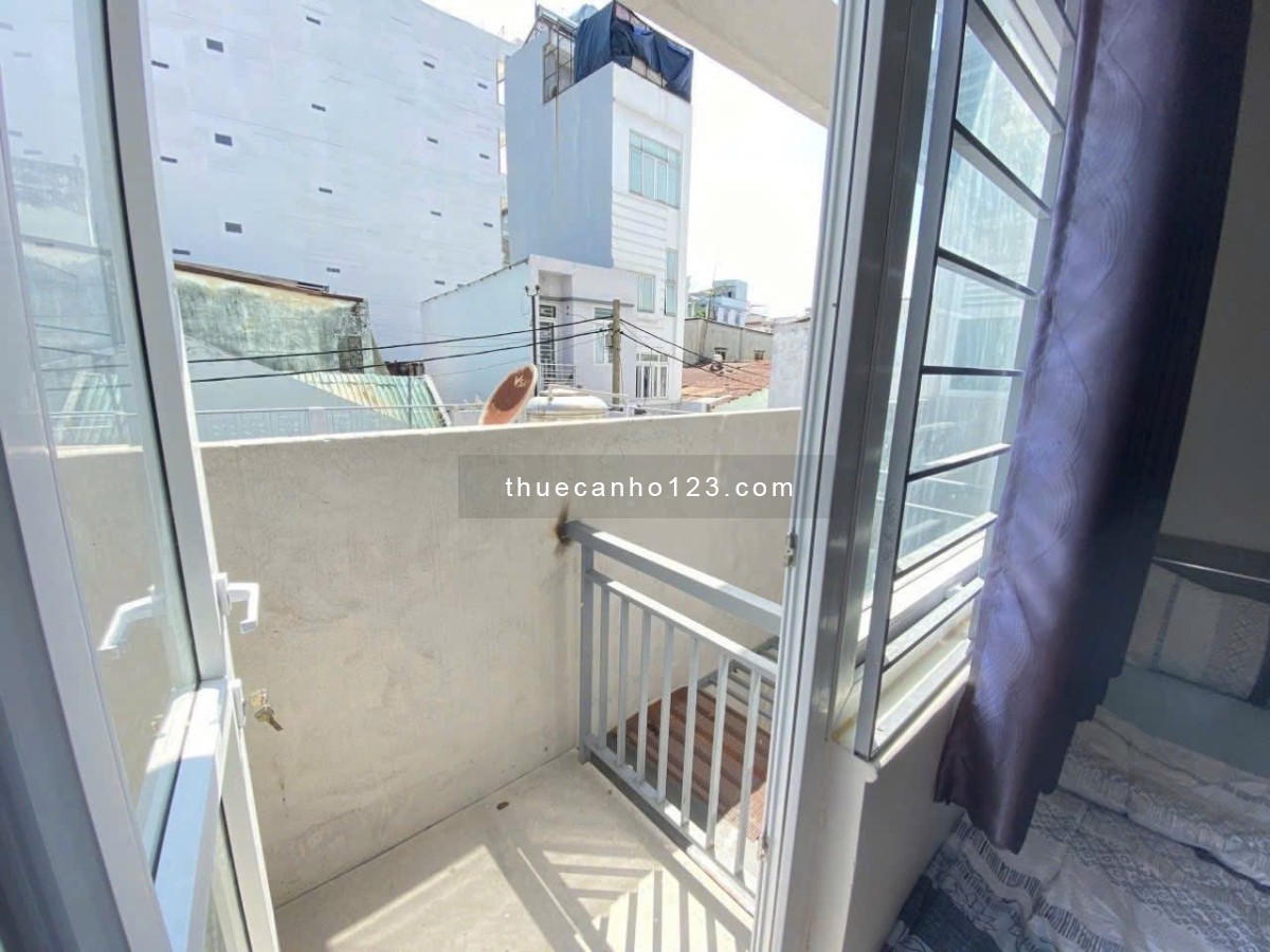 Cho thuê căn hộ Studio Ban công Q4 gần ĐH Luật, ĐH Nguyễn Tất Thành, cầu Kênh Tẻ
