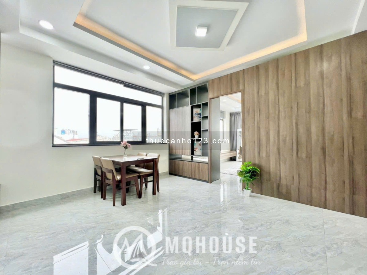 Căn hộ 1PN ban công cực chill, 70m2, thiết kế hiện đại – ngã 4 Bảy Hiền, công viên Nhà Thi Đấu TB