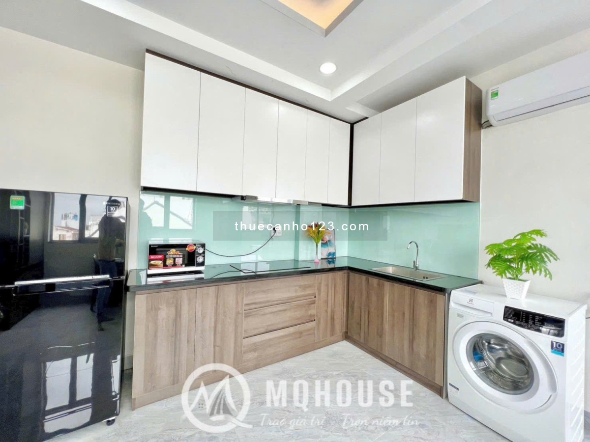 Căn hộ 1PN ban công cực chill, 70m2, thiết kế hiện đại – ngã 4 Bảy Hiền, công viên Nhà Thi Đấu TB