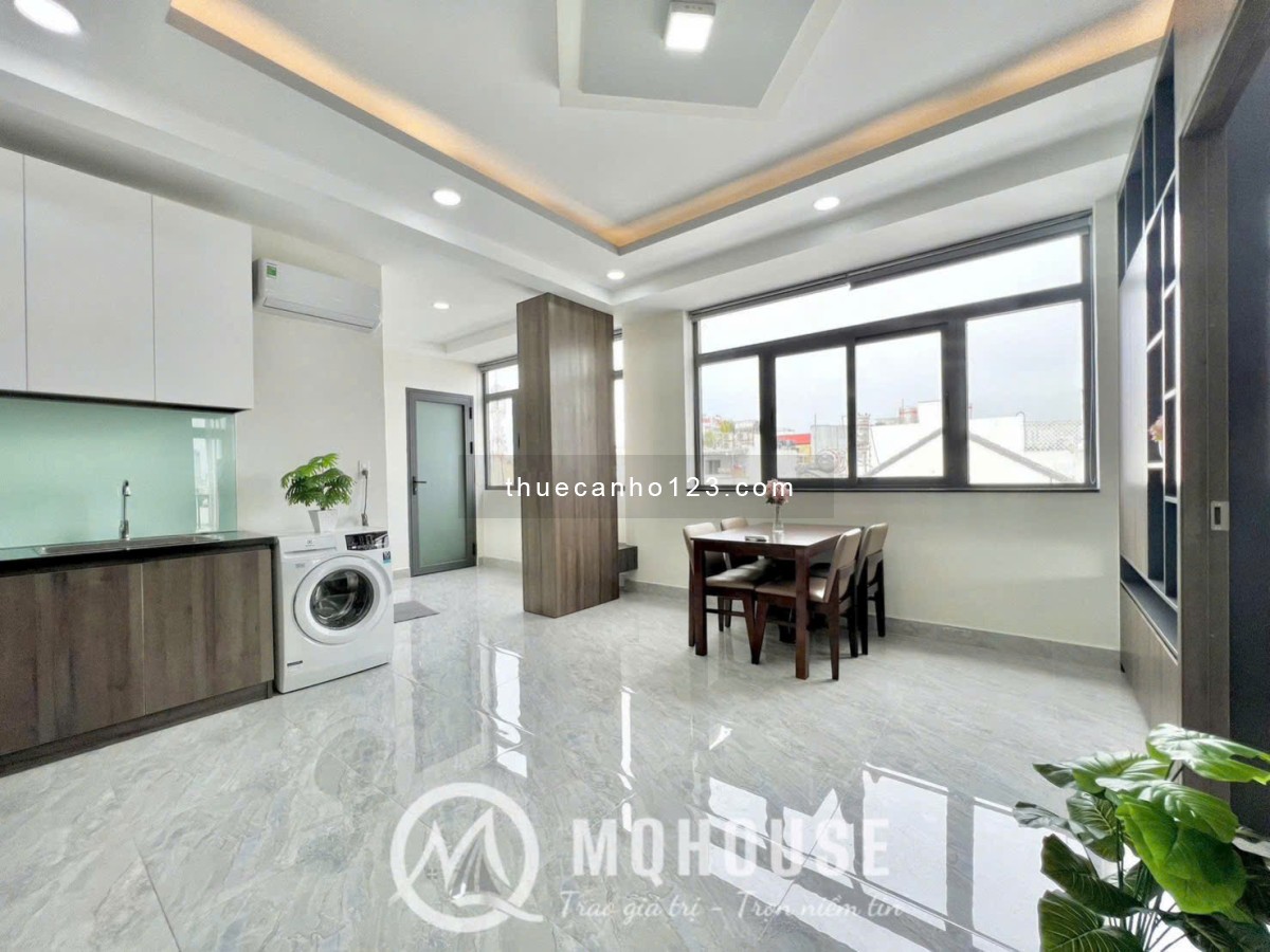 Căn hộ 1PN ban công cực chill, 70m2, thiết kế hiện đại – ngã 4 Bảy Hiền, công viên Nhà Thi Đấu TB