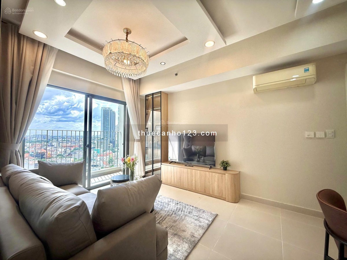 Cho thuê Masteri Thảo Điền 3pn 23 triệu/tháng, View sông trực diện, tầng cao