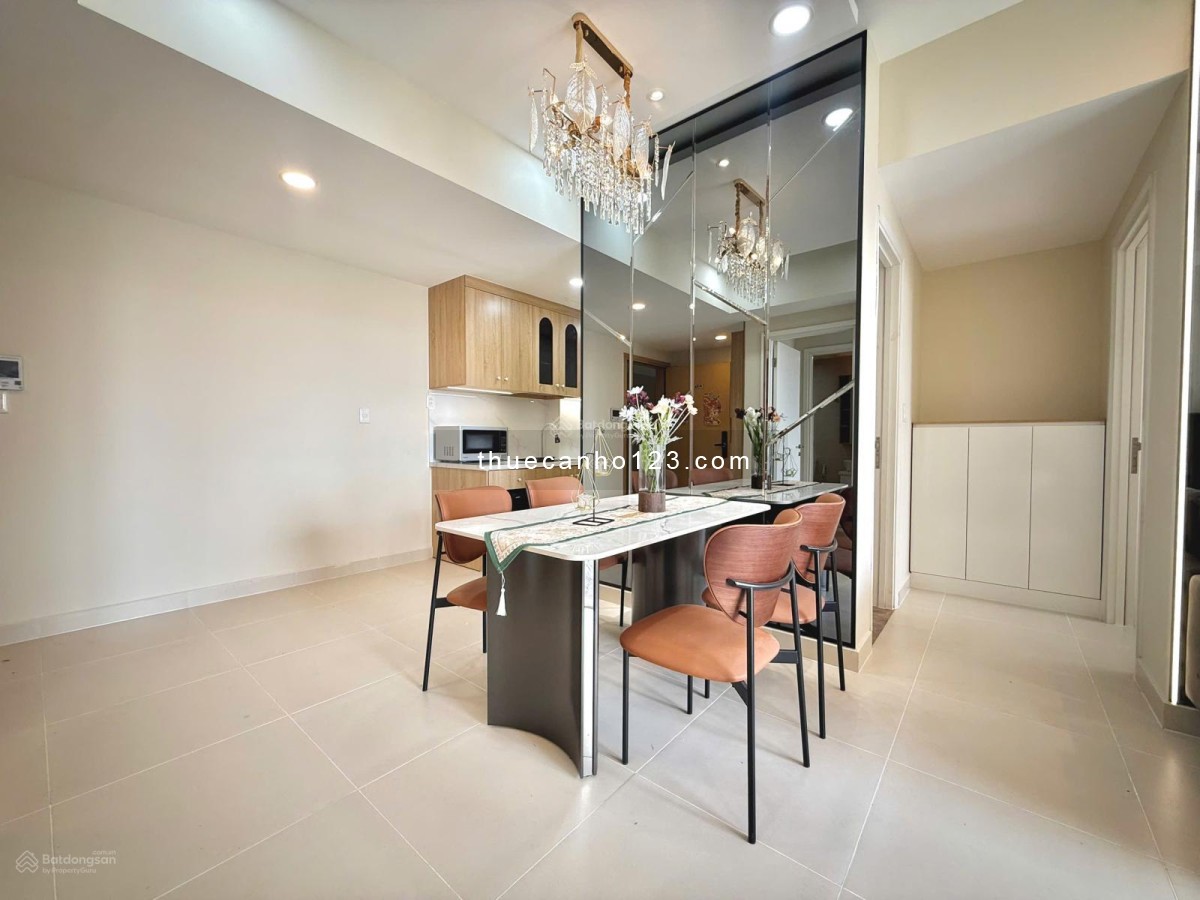 Cho thuê Masteri Thảo Điền 3pn 23 triệu/tháng, View sông trực diện, tầng cao