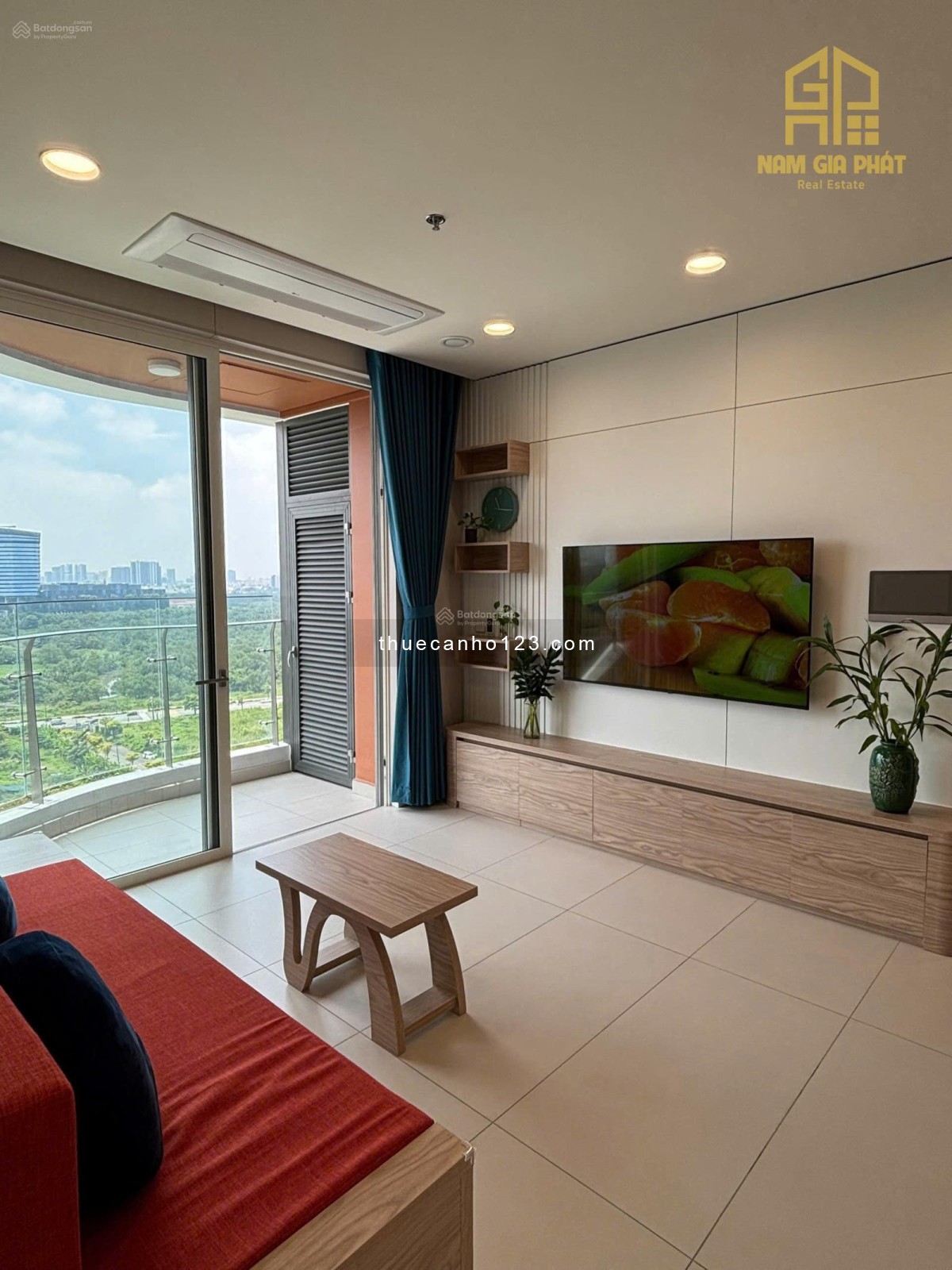 Căn hộ Zeit River Thủ Thiêm cho thuê 2PN - 2WC, full NT, 38 triệu