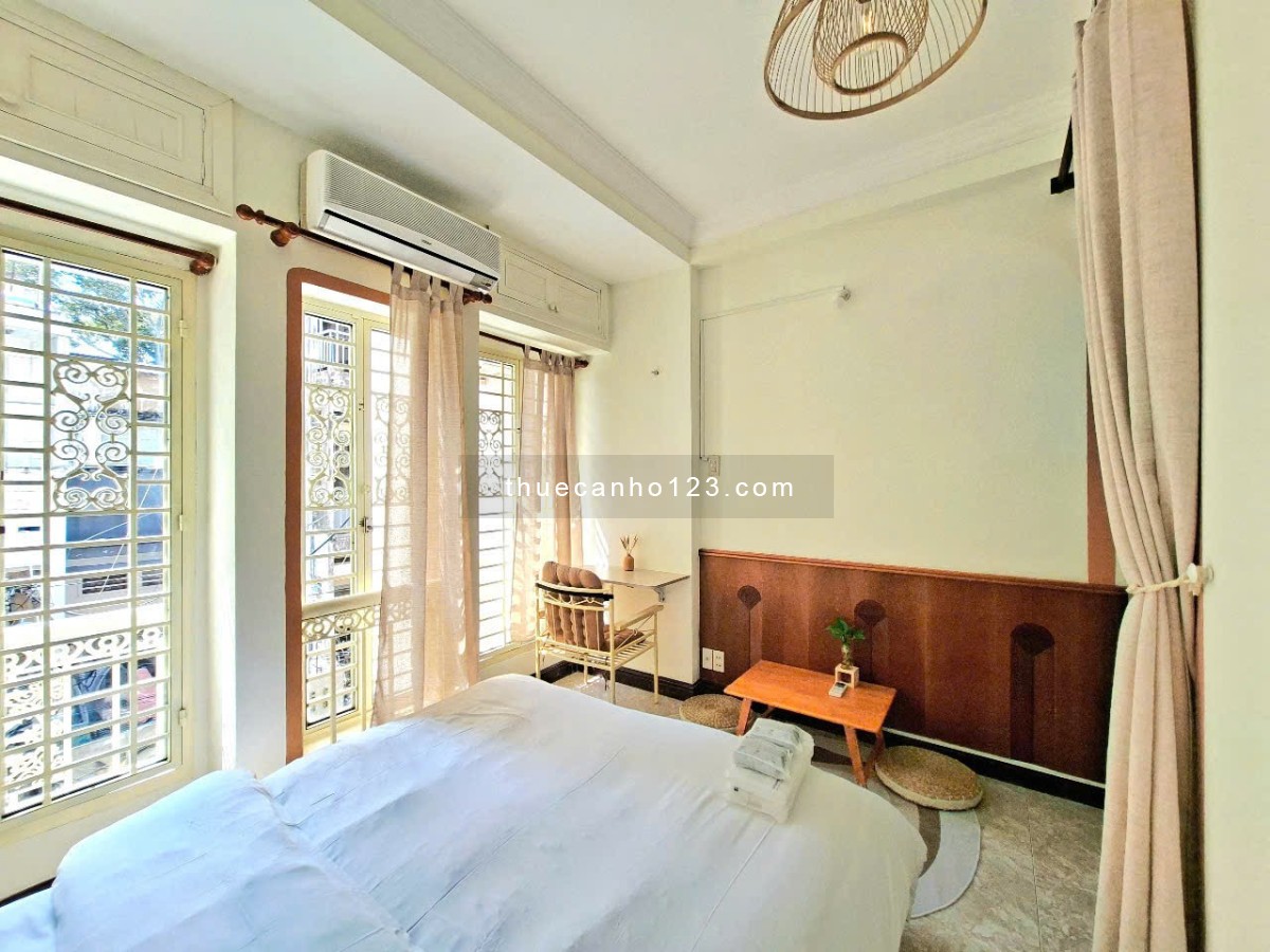 Studio tách bếp full nội thất Q1, gần chợ Bến Thành, Bùi Viện, Pullman, cầu Nguyễn Văn Cừ,..