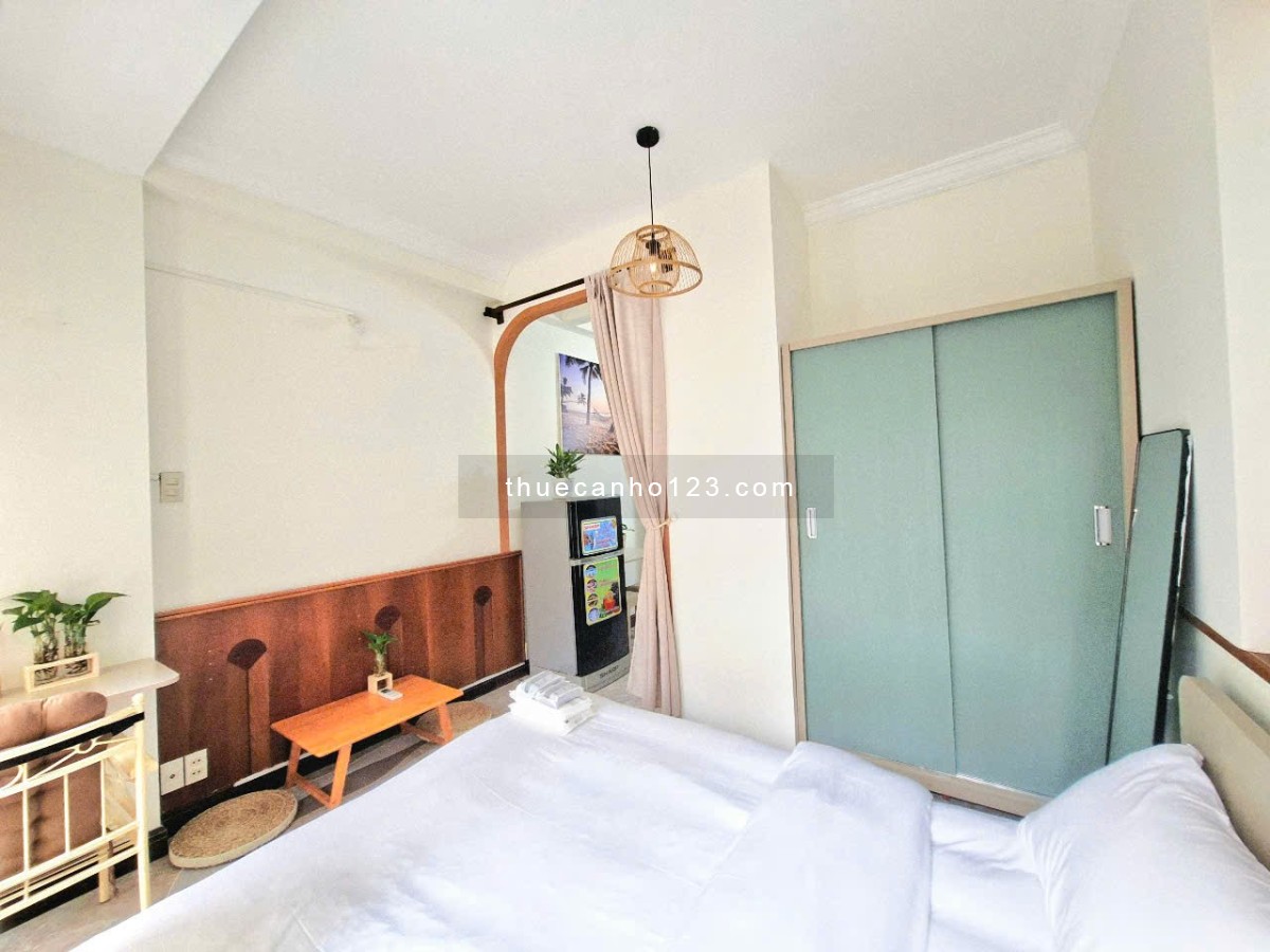 Studio tách bếp full nội thất Q1, gần chợ Bến Thành, Bùi Viện, Pullman, cầu Nguyễn Văn Cừ,..