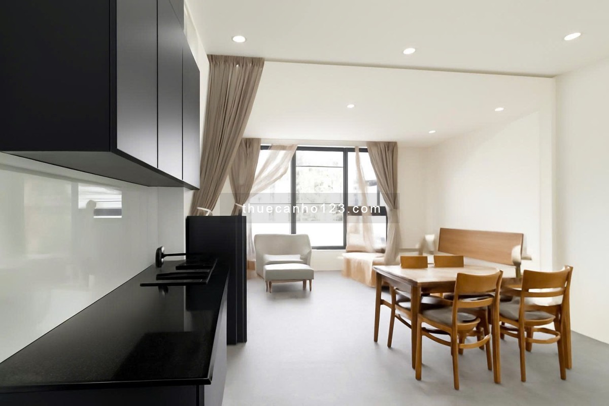 Căn hộ cửa sổ full view – Bùi Thị Xuân, P2 gần sân bay Tân Sơn Nhất – Không gian sang trọng