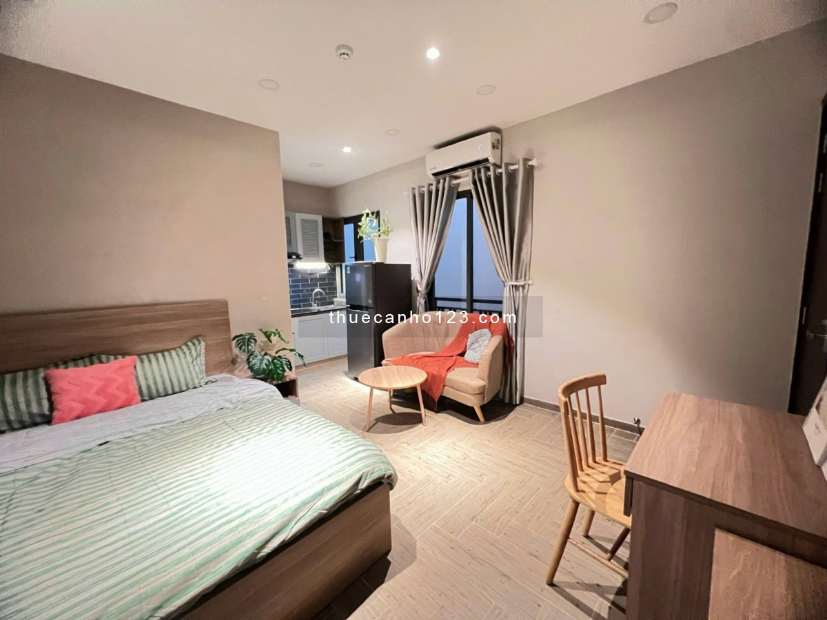 Cho thuê studio xinh tươi full nội thất – Nơ Trang Long, Bình Thạnh