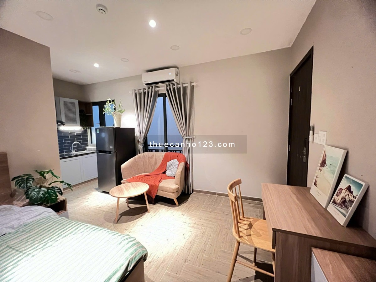 Cho thuê studio xinh tươi full nội thất – Nơ Trang Long, Bình Thạnh