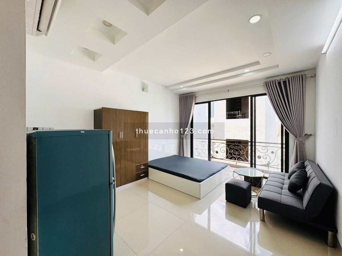 Cho thuê studio full nội thất – Nơ Trang Long, trung tâm Bình Thạnh